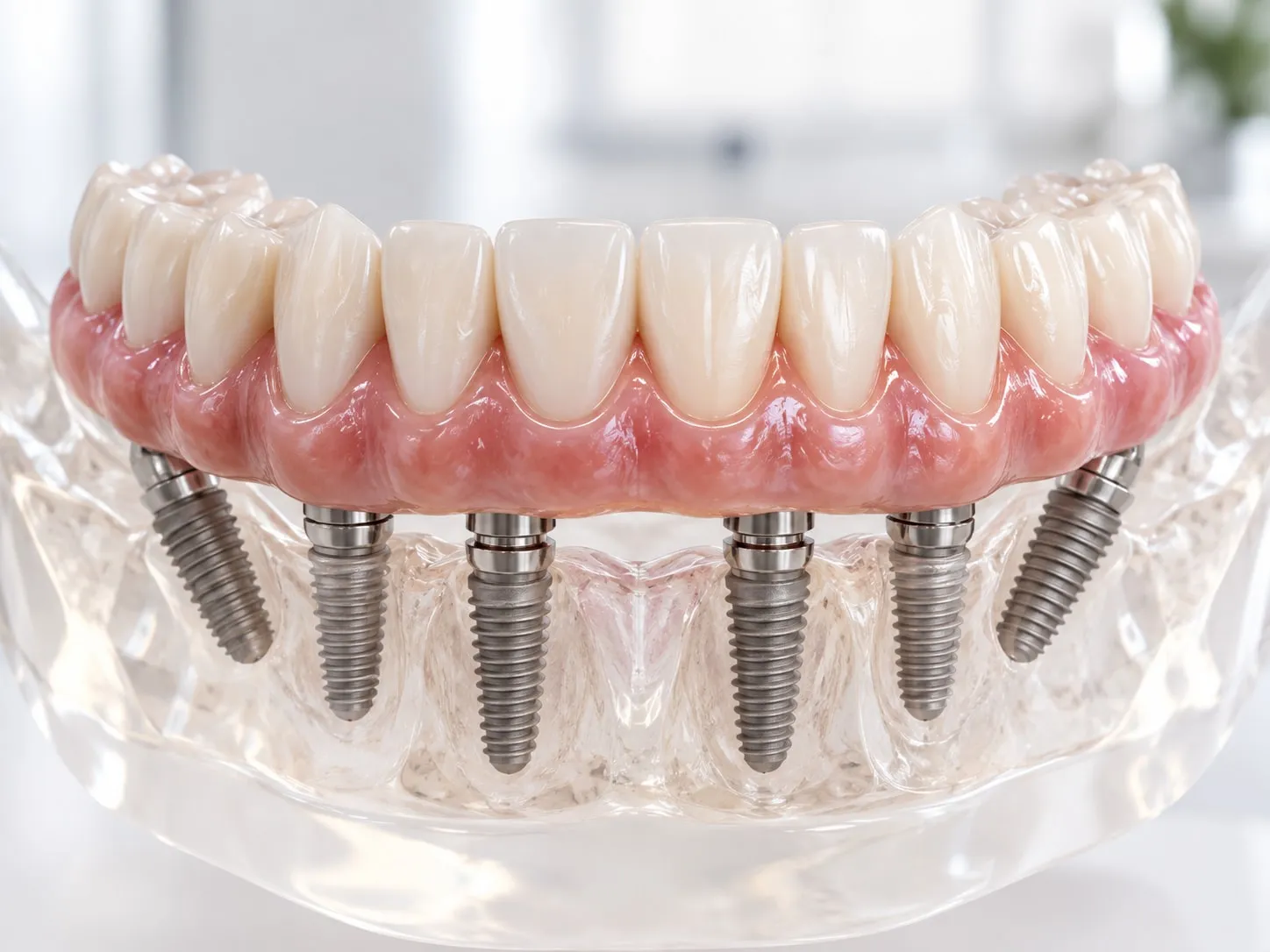 Prótese protocolo fixa sobre implantes dentários